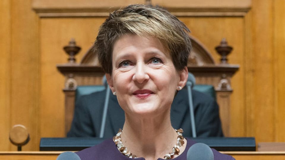 Simonetta Sommaruga vor ihrem Präsidialjahr - Audio & Podcasts - SRF