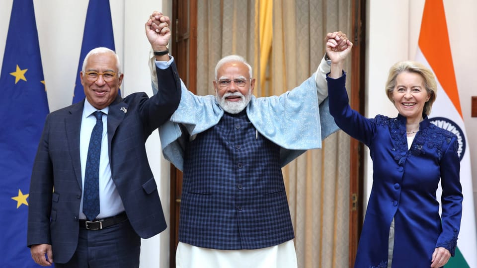 EU und Indien schliessen umfassendes Handelsabkommen - Audio & Podcasts ...