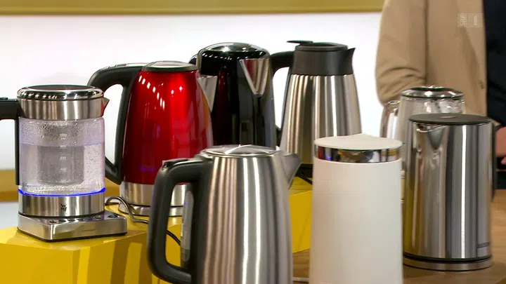 Kochendes Wasser in 3 Minuten - Wasserkocher im Test: Es besteht Gefahr, sich zu verbrennen - Kassensturz Espresso